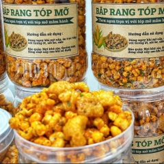 Bắp Rang Tóp Mỡ Giòn Rùm Rụm Nhâm Nhi Siêu Ngon - Ăn Vặt Api Food
