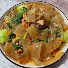 Miến Dẹt Khoai Tây To Dai Hàn Quốc NongWoo 1KG - Ăn Vặt Api Food