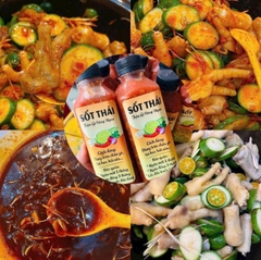 Set 2 Chai Sốt Thái Siêu Ngon Bất Bại - Ăn Vặt Api Food