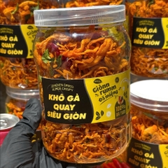 Khô Gà Quay Lá Chanh Siêu Giòn Siêu Ngon