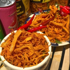 Khô Gà Quay Lá Chanh Siêu Giòn Siêu Ngon