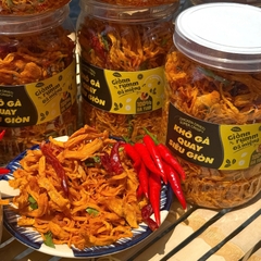 Khô Gà Quay Lá Chanh Siêu Giòn Siêu Ngon