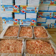 Khô Mực Xé Sợi Hấp Nước Dừa Loại Ngon