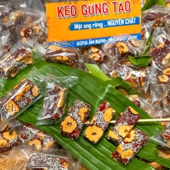 Kẹo Gừng Táo Đỏ Mật Ong Thơm Ngon Mềm Dẻo, Giữ Ấm Cơ Thể