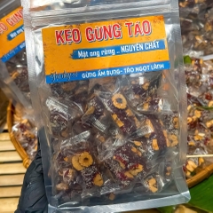Kẹo Gừng Táo Đỏ Mật Ong Thơm Ngon Mềm Dẻo, Giữ Ấm Cơ Thể