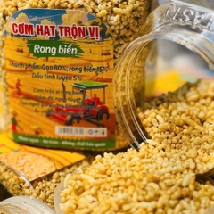 Cơm Hạt Rang Giòn Trộn Gia Vị Rong Biển Thơm Ngon Nứt Mũi