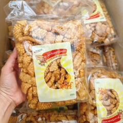 Snack Mực Tẩm Gia Vị Thái Lan Giòn Rùm Rụm Siêu Ngon 200gr