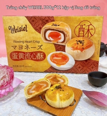 Bánh Trung Thu Trứng muối Chảy WEISIEL Đài Loan Đủ Vị (Hộp 6 Cái)