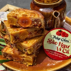 Bánh Trung Thu Thập Cẩm 8 Trứng  Muối 500gr  - Có 2 Vị Lựa Chọn