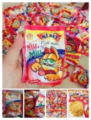 50 Gói Mì Trẻ Em MIU MIU Vị Phô Mai, Món Ăn Vặt Tuổi Thơ An Toàn