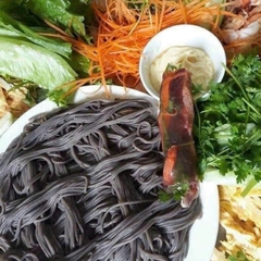Bún Gạo Lứt Đen Hữu Cơ Thuần Chay, Ăn Kiêng – Tốt Cho Sức Khỏe 1KG