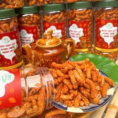 Nui Gạo Lức Rong Biển Mắm Sệt Giòn Tan Siêu Ngon 500gr