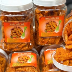 Sườn Chay Sấy Xả Ớt Giòn Cay Đậm Vị 250gr