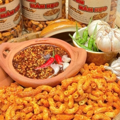 Nui Rim Mắm Kẹo Giòn Tan Siêu Ngon 500gr