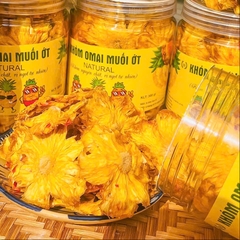Thơm Sấy Dẻo Muối Ớt Chua Cay Mặn Ngọt Thơm Ngon Lạ Miệng 300gr