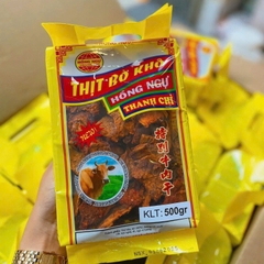 Khô Bò Vụn Giòn Hồng Ngự Thanh Chì Thơm Ngon Chính Hãng ( Túi Vàng )
