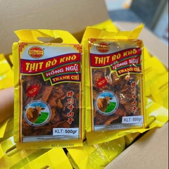 Khô Bò Vụn Giòn Hồng Ngự Thanh Chì Thơm Ngon Chính Hãng ( Túi Vàng )