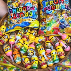 Thạch Trái Cây Minions Fruit Pudding HongKong 840gr (35g * 24 Cái)