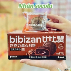 Bánh Trung Thu Lava Trứng Chảy Bibizan 540gr ( Hộp 12 Cái )