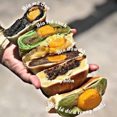 Bánh Pía Bách Vị Tân Huê Viên 900gr - Hộp 6 Cái (Kèm Túi Xách Sang Trọng)