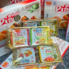 Bánh Pía Bách Vị Tân Huê Viên 900gr - Hộp 6 Cái (Kèm Túi Xách Sang Trọng)