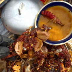 Khô Bò Cay Mala Rim Tỏi Lý Sơn Đậm Đà Vị Ngon Cay Khó Cưỡng 300gr