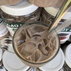 Bột Gạo Lức Mè Đen 500gr - Dinh Dưỡng Thuần Tự Nhiên, Khỏe Từ Bên Trong