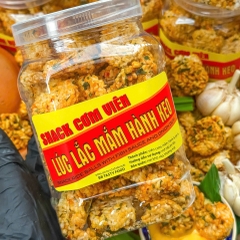 Snack Cơm Viên Lắc Mắm Hành Mắm Kẹo, Chuẩn Vị Giòn Tan Cực Cuốn 400gr