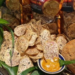 Khoai Môn Lát Sấy Rong Biển Sốt Mắm Sệt - Đậm Đà Khó Cưỡng 200gr