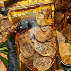 Khoai Môn Lát Sấy Phô Mai – Giòn Béo Siêu Cuốn, Ăn Là Ghiền 200gr