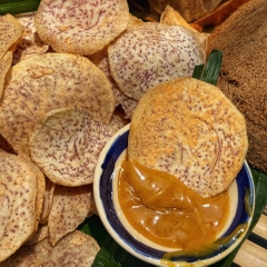 Khoai Môn Lát Sấy Phô Mai – Giòn Béo Siêu Cuốn, Ăn Là Ghiền 200gr