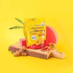 Chuối Kẹp Me Cay, Chuối Kẹp Chanh Dây Thái Lan 90gr  – Ăn Một Miếng Là Ghiền