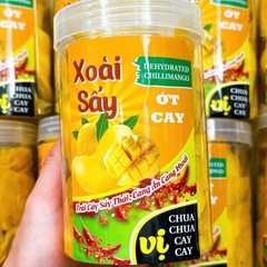Xoài Sấy Dẻo Muối Ớt Chua Cay Mặn Ngọt Api Food ( Hàng Xuất Khẩu )