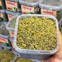 MUỐI LÁ É ỚT HIỂM 300gr – Vị Cay Thơm Độc Lạ, Đặc Sản Tăng Vị Cho Mọi Món Ăn!