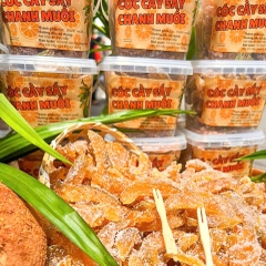 Cóc Cầy Sấy Chanh Muối Ớt 500gr - Chua Chua Mặn Mặn, Giòn Dai Cực Cuốn