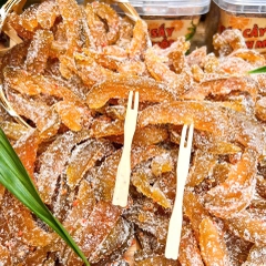 Cóc Cầy Sấy Chanh Muối Ớt 500gr - Chua Chua Mặn Mặn, Giòn Dai Cực Cuốn