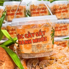 Cóc Cầy Sấy Chanh Muối Ớt 500gr - Chua Chua Mặn Mặn, Giòn Dai Cực Cuốn