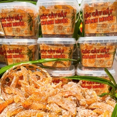 Cóc Cầy Sấy Chanh Muối Ớt 500gr - Chua Chua Mặn Mặn, Giòn Dai Cực Cuốn