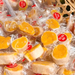 Kẹo Dừa Non Cuộn Sầu Riêng 500gr – Dẻo Mềm Béo Ngậy, Thơm Ngon Tan Chảy Vị Sầu Riêng