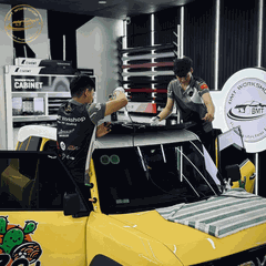 BIẾN HÓA VF3 CHỈ TRONG 2H VỚI COMBO DÁN NÓC - CHI TIẾT ĐEN