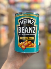 Đậu Heinz Beanz Sốt Cà Chua Anh Quốc 415g – Đậu Hầm Sốt Tomato Ăn Sáng Kiểu Âu Tiện Lợi