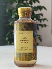 Sữa tắm lưu hương Bath & Body Work 295ml Rio Pineapple Mango (Mỹ)
