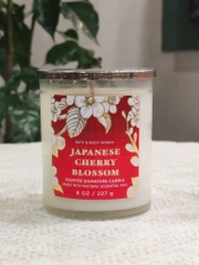Nến thơm Japanese Cherry Blossom hãng Bath & Body Works 227gr Mỹ