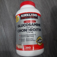 Kirkland Signature Advanced Glucosamine 1500mg & Chondroitin 1200mg – Hỗ trợ xương khớp, 280 viên
