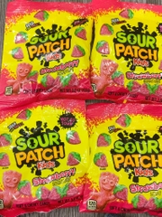 Kẹo dẻo chua ngọt Sour Patch Kids Strawberry 102g Mỹ