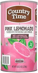 Bột pha nước chanh hồng Country Time Pink Lemonade Drink Mix Mỹ 2.33kg