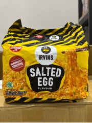 Túi 5 gói Mì Trứng Muối Nissin Irvins Salted Egg 565g
