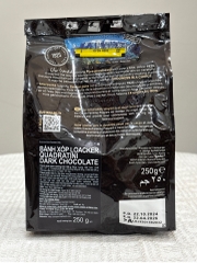 Bánh xốp Loacker Quadratini Dark Chocolate 250g Ý