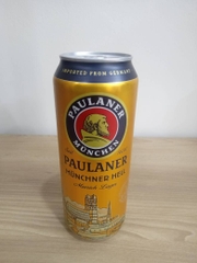 Bia lon Paulaner munchner hell 500ml