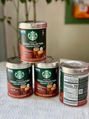 Cà Phê Hòa Tan Starbucks Crema Collection – Vị Molten Chocolate (Hộp 202g)